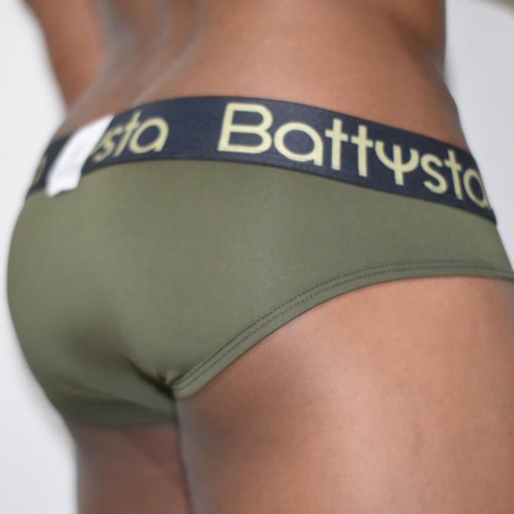 MILITARY GREEN BRIEFS